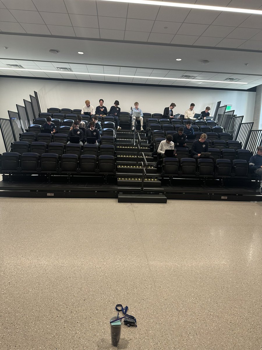 My Modern Space Exploration - Zero Hr students tried out the seating in our Immersive Theater while doing their Rapid Research on recent launches. The acoustics are 🔥 and we anxiously await our sound system finalization for full usage of the space!
#TeachMeGDK
#nerding