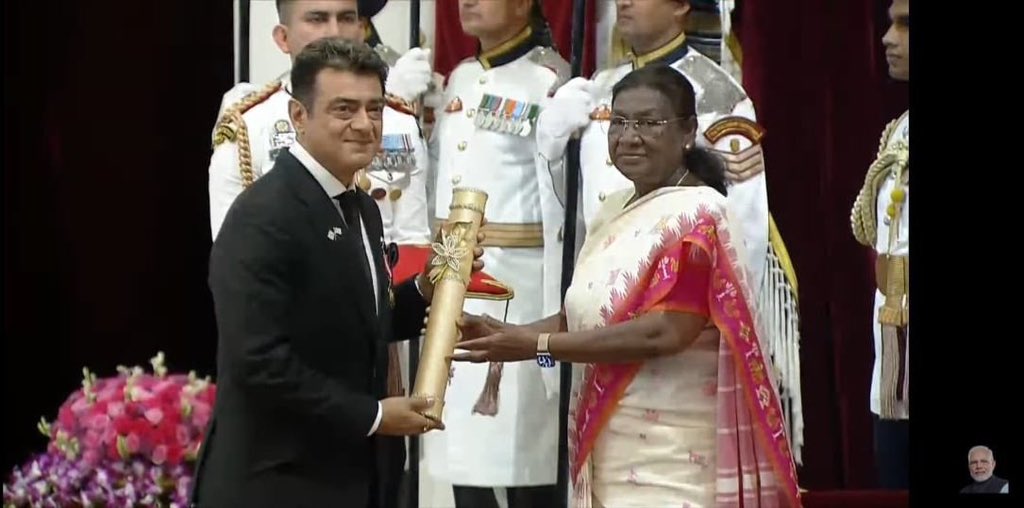 #PadmabhushanAjithKumar