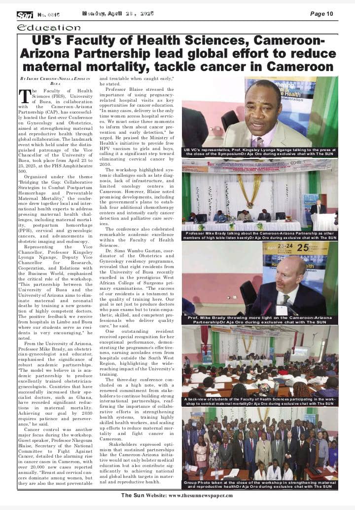 University of Buea tweet media