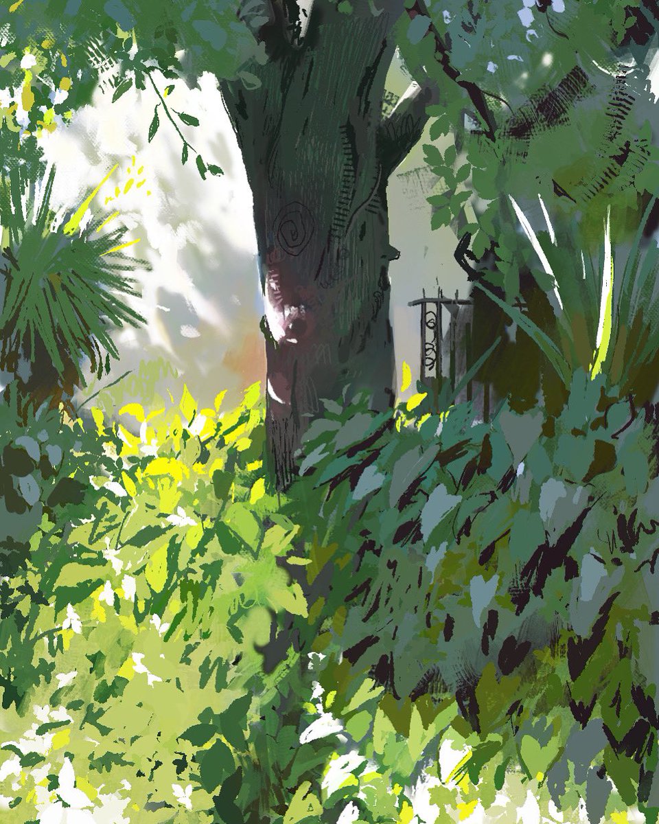 I love trees pt.4 

#PleinAirpril2025