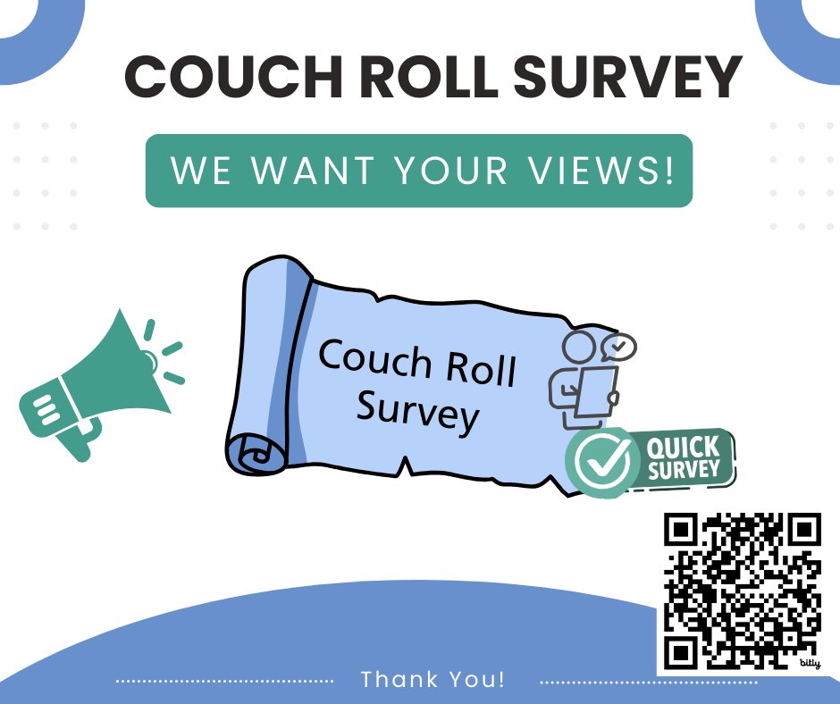 Have your say!
🌍The use of couch roll/blue roll in clinical practice is being reviewed to find more sustainable ways of working.
📝 Please complete the 5-minute survey by 16 May 25: bit.ly/42LvajZ
💚 Feedback will help find greener solutions for the future. Thank You!