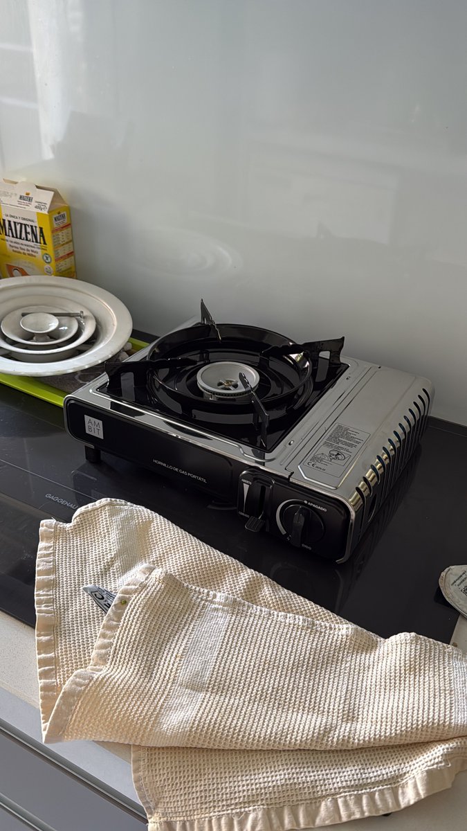 Avui hem estrenat el fogonet que vaig comprar la setmana passada .