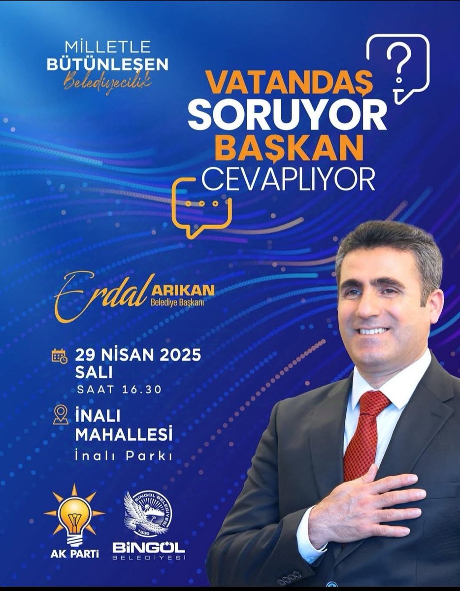 Ferdicv12's tweet photo. Vatandaş soruyor Belediye Başkanı Erdal Arıkan cevap verecek... https://t.co/SblJbmbGKf