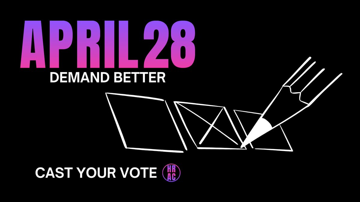 🗳️TODAY is election day🗳️

ℹ️While we know that elections and electoral politics come with significant limitations, we still strongly encourage you to vote. Every vote counts.🗳️

#harmreduction #demandbetter #demandjustice #vote #elxn2025 #election2025 #everyvotecounts #cdnpoli