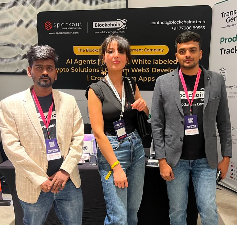 Had an insightful discussion with Lydia L, Principal at KOL Capital. Explored the evolving Web3 landscape &amp; future collaboration prospects. 

Visit us at Booth C3.

Let’s chat! Schedule your meeting here: lnkd.in/e7hFTQVr

#blockchainx #sparkouttech #unchainedsummit #dubai
