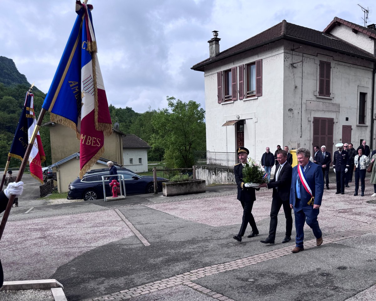 Image de Préfète de l'Ain - #Commémorations | Journée nationale du souvenir des victimes et des héros de la déportation
Hier, à