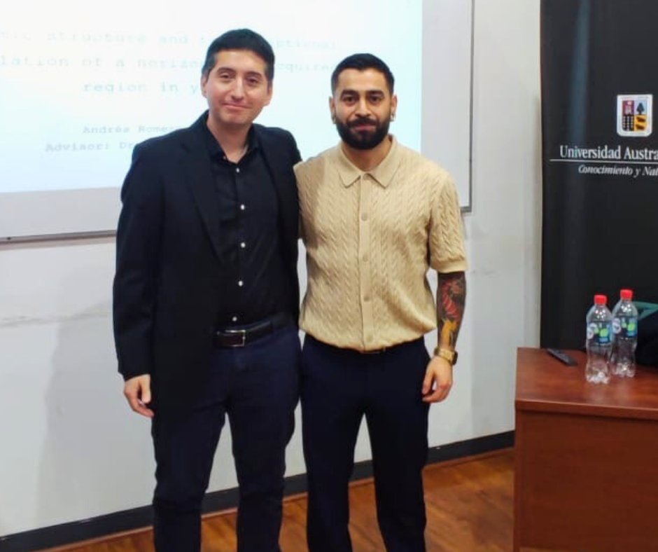 Postgrado Facultad de Ciencias UACh (@postcienciauach) on Twitter photo 🎓 ¡Felicidades a Andrés Romero por su graduación del #Doctorado en Cs, mención en Biología Celular y Molecular <a href="/UAustraldeChile/">Universidad Austral de Chile</a>!
El 23 de abril defendió su tesis sobre la estructura genómica y regulación transcripcional en levaduras🧬. 🎓 ¡Felicidades a Andrés Romero por su graduación del #Doctorado en Cs, mención en Biología Celular y Molecular <a href="/UAustraldeChile/">Universidad Austral de Chile</a>!
El 23 de abril defendió su tesis sobre la estructura genómica y regulación transcripcional en levaduras🧬.