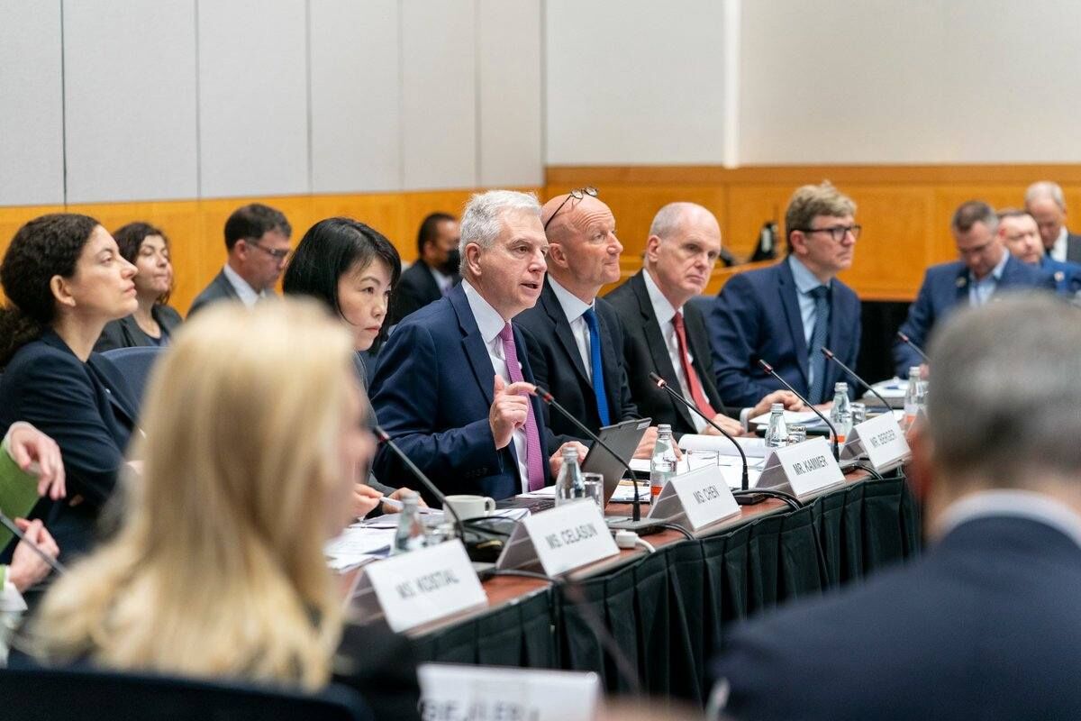 At IMF's REO Breakfast, I reaffirmed Moldova’s focus on resilience and reforms amid Europe's lower growth outlook. Global trade shifts, tighter financial conditions, and uncertainty weigh on recovery. Moldova stands strong, building a sustainable future.
#IMFMeetings