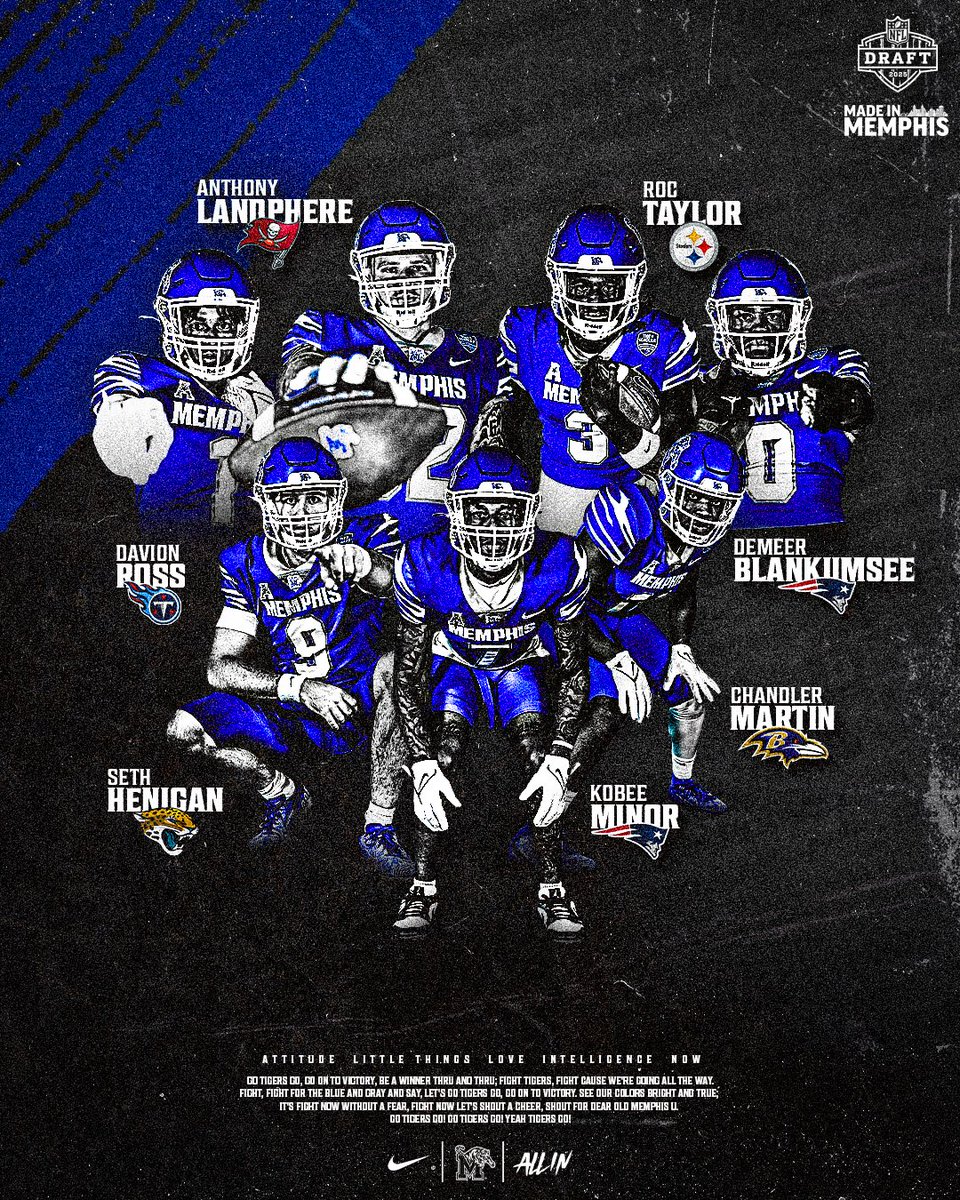 Ready for the moment ✍️Ⓜ️

#ALLIN | #MadeInMemphis

📰 gotigersgo.me/4cQ7v6R