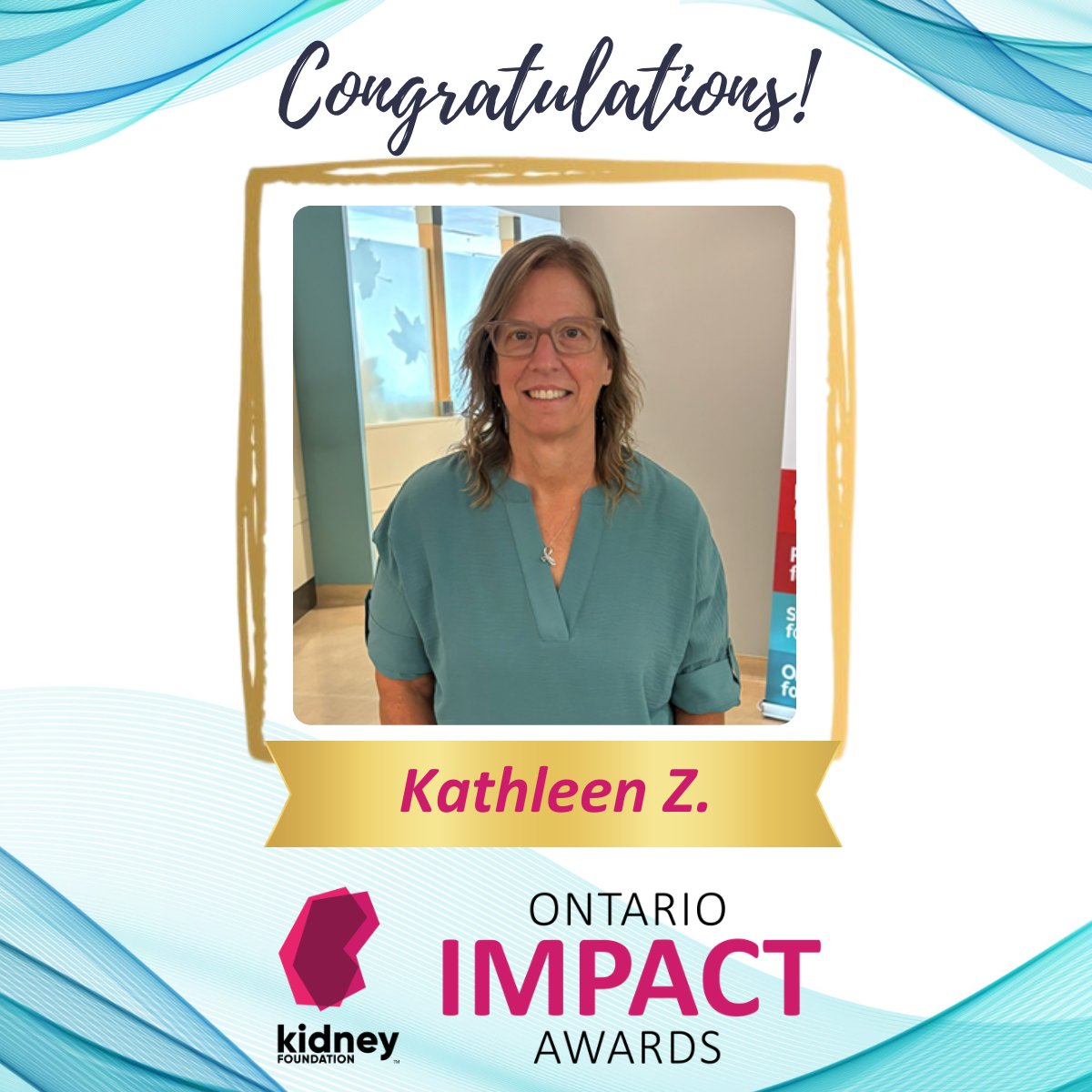 It's #NationalVolunteerWeek! We're shining a spotlight on Kathleen, an amazing volunteer! As a Kidney Walk Champion, she's raised over $2,500 for her Kidney Walk team. Her dedication to spreading awareness about organ donation is truly inspiring. Congratulations Kathleen!