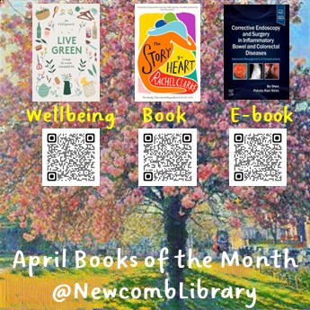 Newcomb Library ππ»π±π€βΉοΈ (@newcomblibrary) on Twitter photo Newcomb Library April #BooksoftheMonth
πBook The story of a heart by <a href="/doctor_oxford/">Dr Rachel Clarke</a> Rachel Clarke
π²ebook Corrective endoscopy and surgery in inflammatory bowel and colorectal diseases
π€Wellbeing book Live green : 52 steps for a more sustainable life by Jen Chillingsworth Newcomb Library April #BooksoftheMonth
πBook The story of a heart by <a href="/doctor_oxford/">Dr Rachel Clarke</a> Rachel Clarke
π²ebook Corrective endoscopy and surgery in inflammatory bowel and colorectal diseases
π€Wellbeing book Live green : 52 steps for a more sustainable life by Jen Chillingsworth