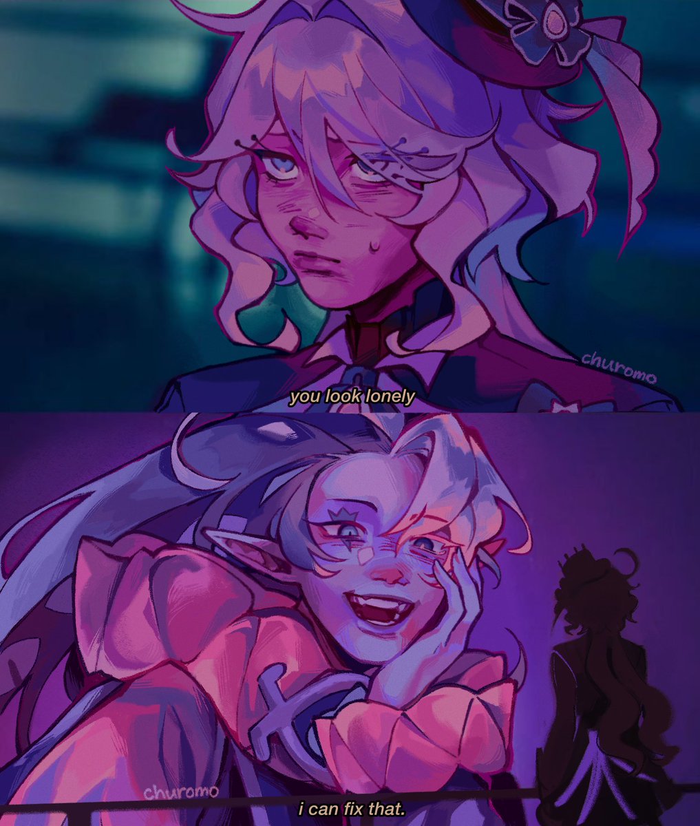 you look lonely / i can fix that
*another req from tumblr

#shadowmilkcookie #cookierunkingdom #furina