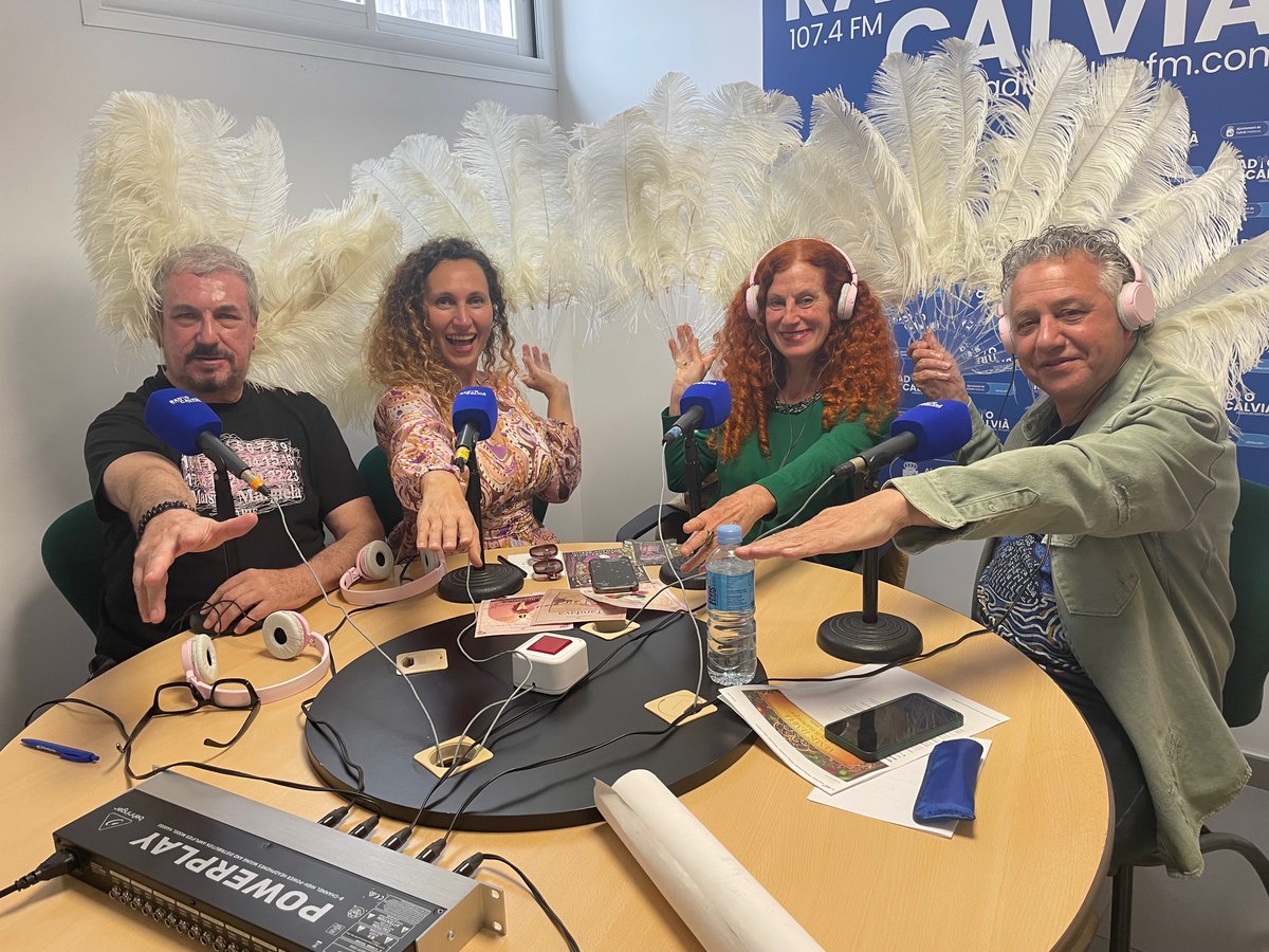 Ràdio Calvià FM (@radiocalvia) on Twitter photo #InVIPtados 🎙️ Lena Eliana
Xisco Barceló y <a href="/roigdediego/">Roig de Diego</a> charlan sobre Burlesque con la invitada de esta semana: Leda Eliana Turitich.
Podcast🎧👉shre.ink/MnjB
En imágenes 🖥️👉shre.ink/MnGY #InVIPtados 🎙️ Lena Eliana
Xisco Barceló y <a href="/roigdediego/">Roig de Diego</a> charlan sobre Burlesque con la invitada de esta semana: Leda Eliana Turitich.
Podcast🎧👉shre.ink/MnjB
En imágenes 🖥️👉shre.ink/MnGY