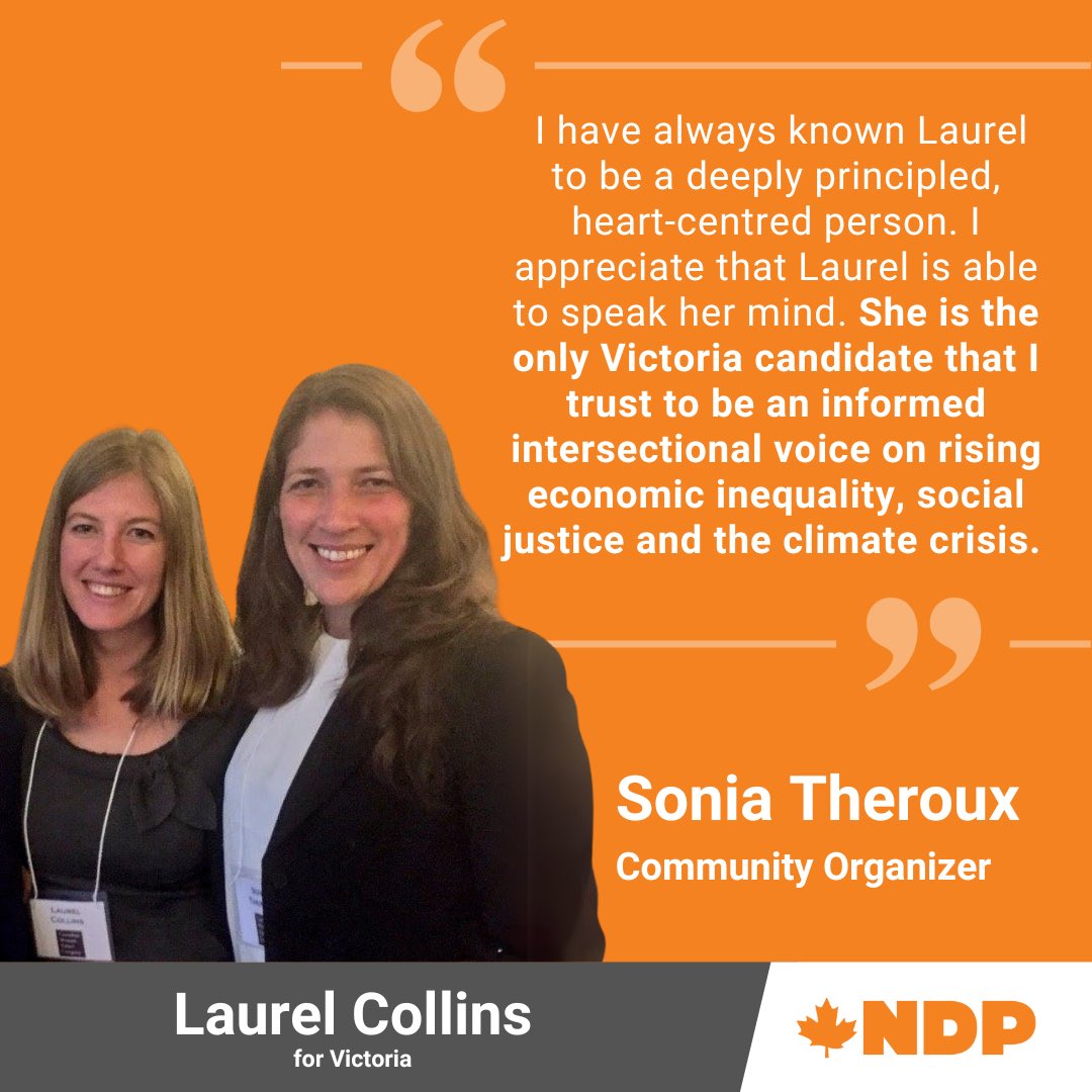 Thank you to these incredible community leaders for your support.

When you send New Democrats to Ottawa, we always fight for you. 

I’m asking for your vote so that we can continue working towards a better future, together.

Polls are open from 7:00am - 7:00pm. 

Let’s do this!