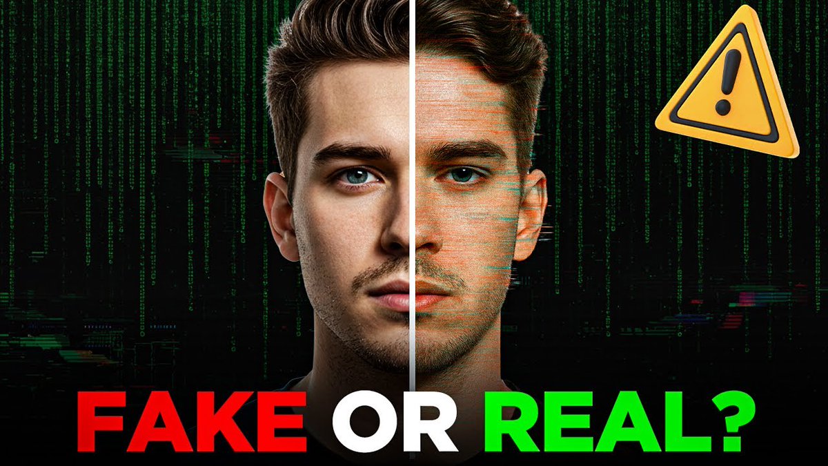 Detect Deepfake AI-Generated Videos Easily
youtu.be/MO3BOXaWHDE

🔁 Retweet if you find this helpful