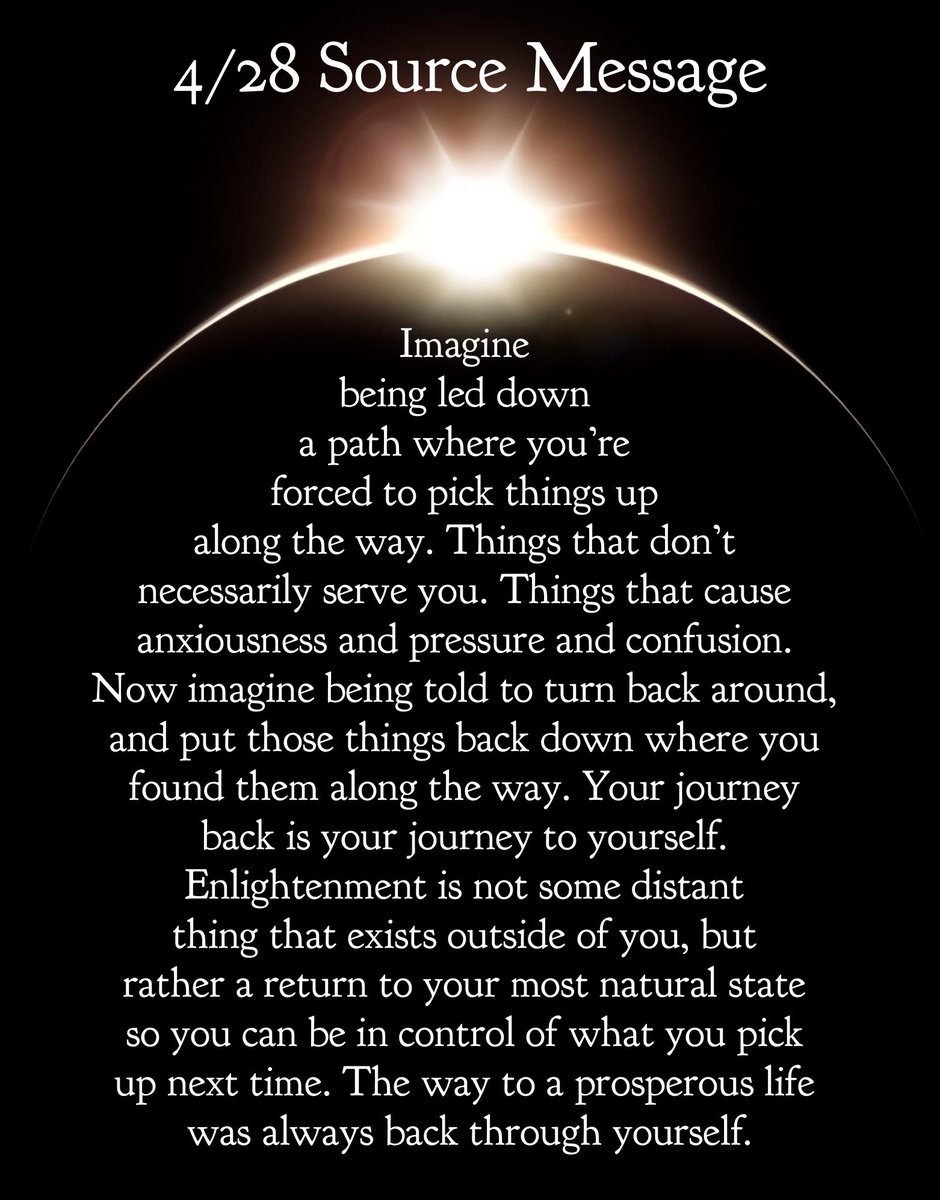 The way to a prosperous life was always back through yourself. ♥️
