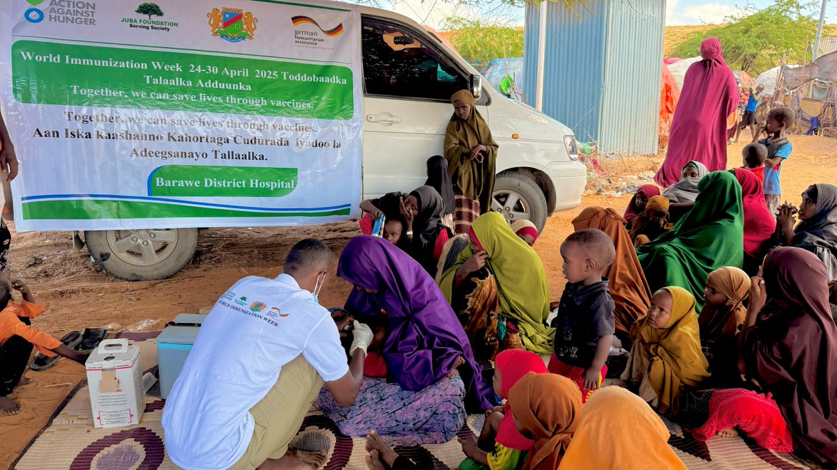 Juba Foundation (@juba_foundation) on Twitter photo In #Somalia thousands of children and women go unvaccinated every year, our health professionals continue vaccinating children and increase awareness in #Barawe district <a href="/GermanyDiplo/">GermanForeignOffice</a> <a href="/ACFsomaliaCD/">Action Against Hunger, Somalia</a> <a href="/MoH_Somalia/">Ministry of Health- Somalia</a> <a href="/MoH_SWSS/">Ministry of Health - SWSS</a> <a href="/unicefsomalia/">UNICEF Somalia</a> <a href="/WHOSom/">WHO Somalia</a> #ImmunizationforAll In #Somalia thousands of children and women go unvaccinated every year, our health professionals continue vaccinating children and increase awareness in #Barawe district <a href="/GermanyDiplo/">GermanForeignOffice</a> <a href="/ACFsomaliaCD/">Action Against Hunger, Somalia</a> <a href="/MoH_Somalia/">Ministry of Health- Somalia</a> <a href="/MoH_SWSS/">Ministry of Health - SWSS</a> <a href="/unicefsomalia/">UNICEF Somalia</a> <a href="/WHOSom/">WHO Somalia</a> #ImmunizationforAll