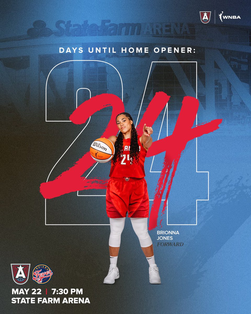 Atlanta Dream (@atlantadream) on Twitter photo Breezy days away from Dream basketball! 🅰️
24 Days to secure your seat for May 22nd.
#DoItForTheDream | <a href="/_bjones18/">Brionna Jones</a> Breezy days away from Dream basketball! 🅰️
24 Days to secure your seat for May 22nd.
#DoItForTheDream | <a href="/_bjones18/">Brionna Jones</a>