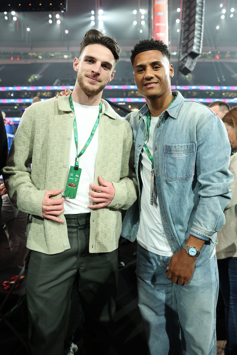 HQwallp's tweet image. Declan Rice &amp;amp; Ollie Watkins
 #EubankBenn