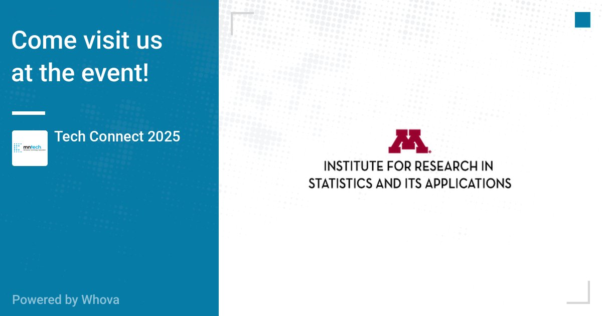 Come check us out at Tech Connect 2025.  - via #Whova event app