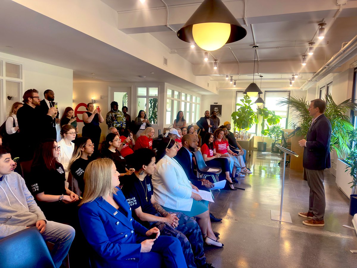 “Gun violence is the leading death of young people. This year, 17,000 teenagers will be shot and 4,000 will die and that’s why this bill (The Prosper Act) is so important and that’s why these organizations are so vital to addressing this epidemic.” <a href="/RepDanGoldman/">Rep. Dan Goldman</a> <a href="/exaltyouth/">exaltyouth</a>