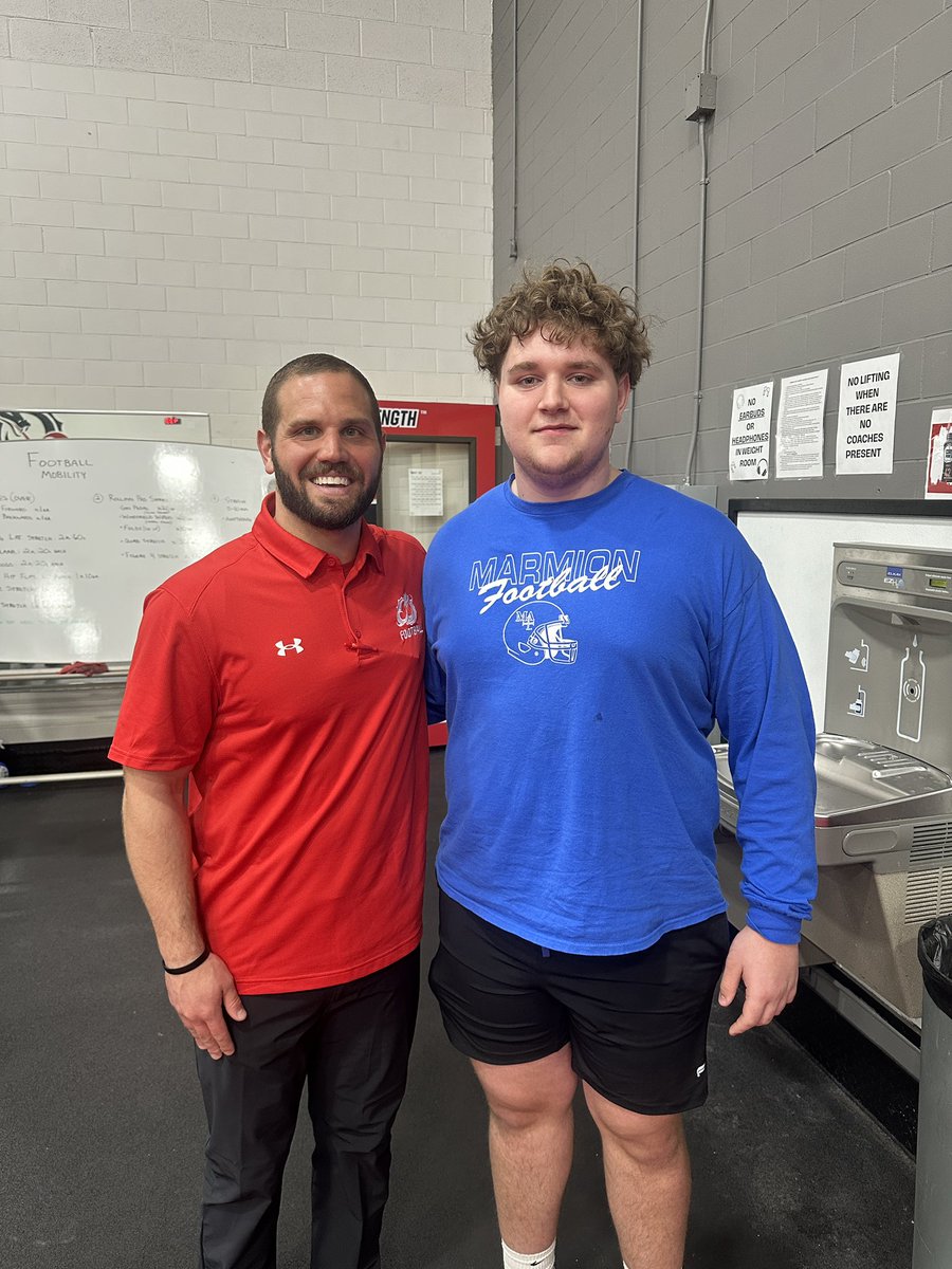 Michael Harris (@michael78harris) on Twitter photo Thank you <a href="/msum_football/">MSUM Dragon Football</a> for a great visit last Friday. Nice to meet all the coaches and other players on the visit. <a href="/CoachTMJames/">Taylor M. James</a>
<a href="/CoachGuerra67/">Adam Guerra</a> <a href="/MarmionAD/">Marmion Athletics</a> <a href="/MarmionFB/">Marmion Football</a> <a href="/CoachSaboFIST/">Kevin Sabo</a> <a href="/FISTFootball/">FIST FootballAcademy</a> <a href="/PrepRedzoneIL/">Prep Redzone Illinois</a> <a href="/OJW_Scouting/">PrepRedzone Oliver</a> <a href="/EDGYTIM/">Timothy “EDGYTIM” OHalloran</a> <a href="/CoachChris_Roll/">Coach Chris Roll</a> <a href="/sixstarfootball/">Six Star Football | PLUS+</a> Thank you <a href="/msum_football/">MSUM Dragon Football</a> for a great visit last Friday. Nice to meet all the coaches and other players on the visit. <a href="/CoachTMJames/">Taylor M. James</a>
<a href="/CoachGuerra67/">Adam Guerra</a> <a href="/MarmionAD/">Marmion Athletics</a> <a href="/MarmionFB/">Marmion Football</a> <a href="/CoachSaboFIST/">Kevin Sabo</a> <a href="/FISTFootball/">FIST FootballAcademy</a> <a href="/PrepRedzoneIL/">Prep Redzone Illinois</a> <a href="/OJW_Scouting/">PrepRedzone Oliver</a> <a href="/EDGYTIM/">Timothy “EDGYTIM” OHalloran</a> <a href="/CoachChris_Roll/">Coach Chris Roll</a> <a href="/sixstarfootball/">Six Star Football | PLUS+</a>