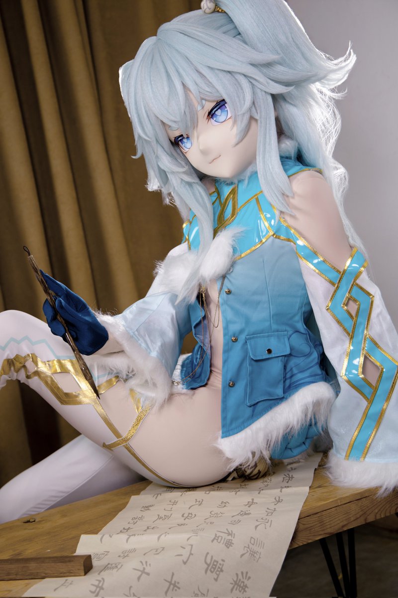 新头活一下w
🎭：<a href="/heyaoheyao/">河妖工房</a>
#kigurumi