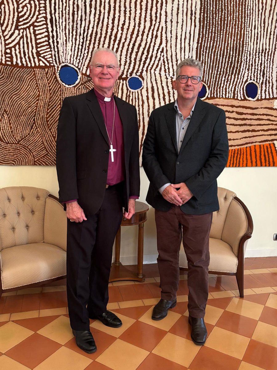 Also from Melbourne, the recently-retired Anglican Archbishop of that city, Philip Freier, who I was pleased to learn had also spent many years in my hometown of Bundaberg.