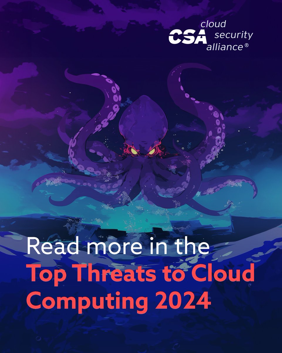 cloudsa's tweet image. Before we reveal CSA’s 2025 Top Threats, let’s revisit #1 from 2024: Misconfiguration &amp;amp; Inadequate Change Control. Even small errors can cause major damage if not quickly detected and fixed.

Learn More → bit.ly/3WFAkev

#CloudSecurity #TopThreats2024 #Misconfiguration