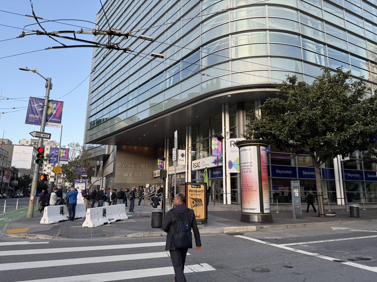 Breakfast is at Moscone West #RSAC