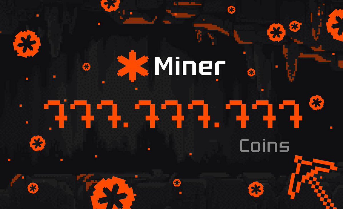minersquad_tg's tweet image. 777.777.777 $MINER Tokens Already Earned! 💰

We are excited to announce that users have already earned 777 millions $MINER tokens! 

Currently, over 76% of the blocks have already been mined, and we are approaching the final stage.

Don’t forget, the -50% discount ends today!…