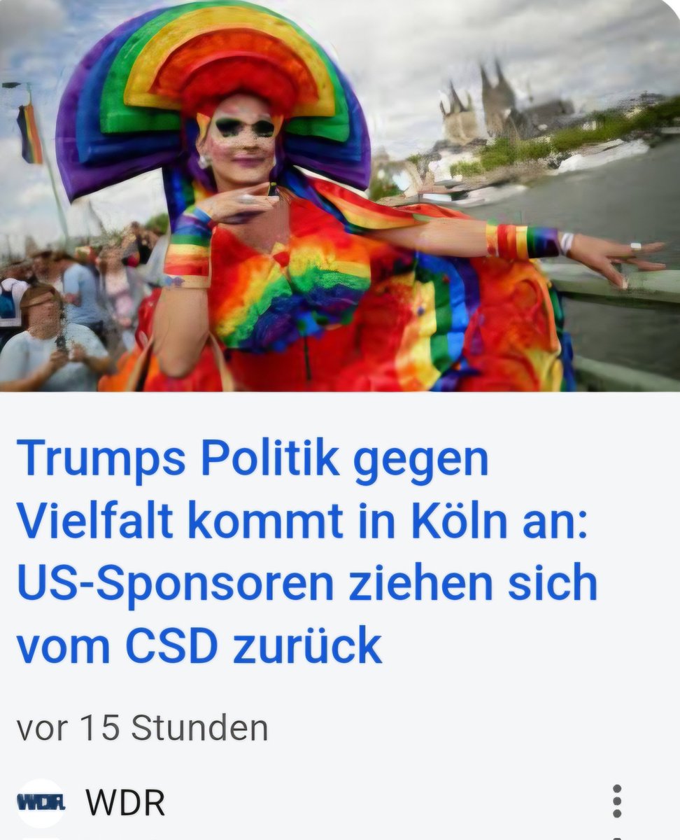Daumen hoch dafür!
Warum sollte man das auch finanzieren?