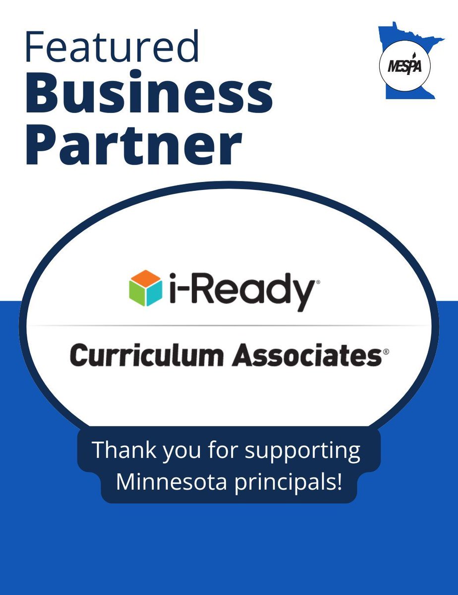 Thank you, <a href="/CurriculumAssoc/">Curriculum Associates</a> for being a 2024-25 MESPA Premier Business Partner!