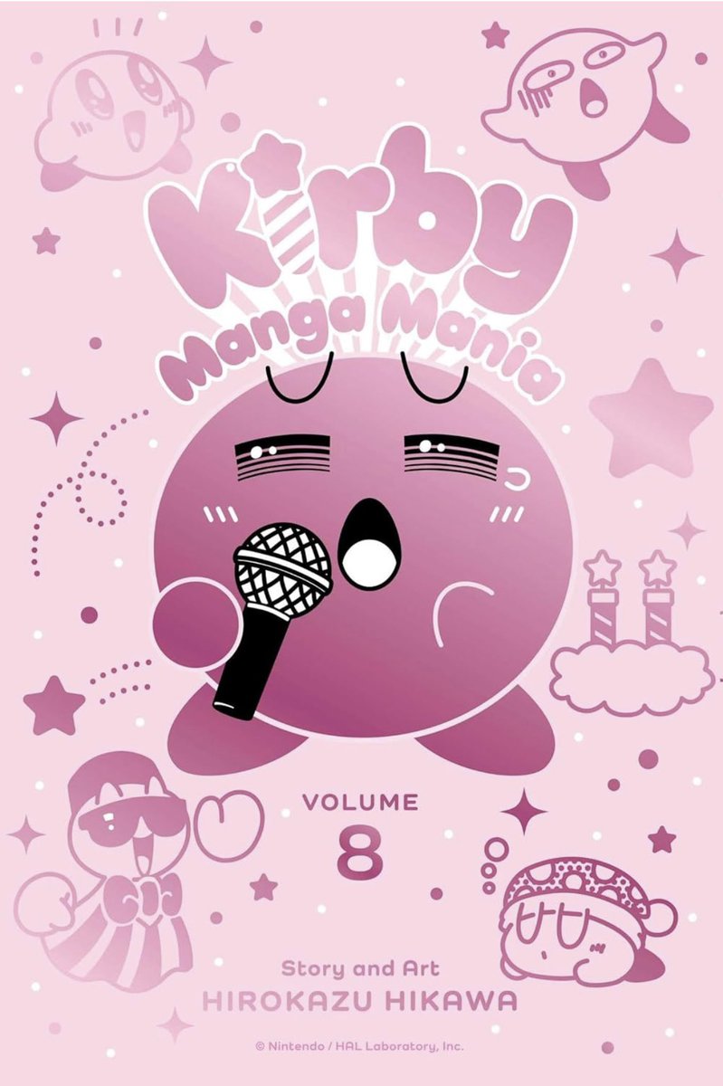 KirbyInformer's tweet image. Kirby Manga Mania Vol. 8 will release on July 8th! It will retail for $11.99. 📚

Amazon: amzn.to/3GIfcjd
Crunchyroll: store.crunchyroll.com/products/kirby…
Books-A-Million: booksamillion.com/p/9781974755301