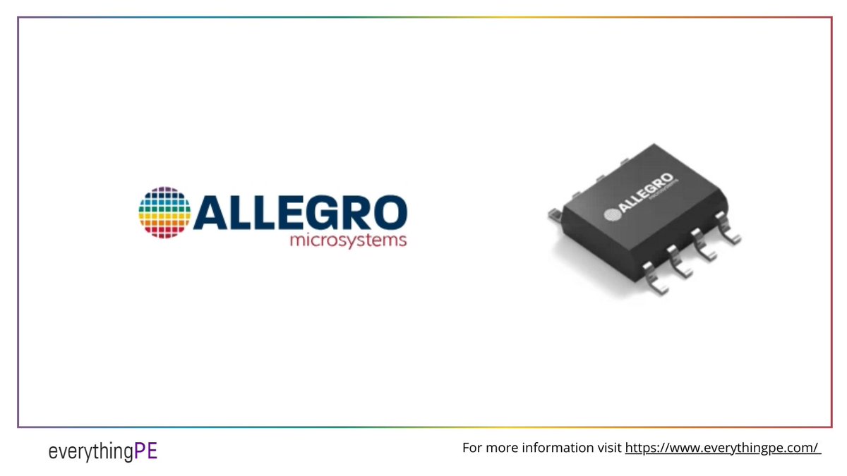 everything_PE_'s tweet image. Allegro MicroSystems' AEC-Q100 Qualified Linear Current Sensor
Learn more: ow.ly/8csq50VIRX9
#allegromicrosystems #aecq100 #currentsensor #powerengineering #powerelectronics #energy #electronics #ev #electricvehicle #sustainable