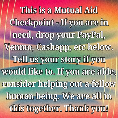 shrugdeaIer's tweet photo. Reply, share and engage! #WeSaveUs #MutualAid #MutualAidRequest https://t.co/jrJ52bDhex