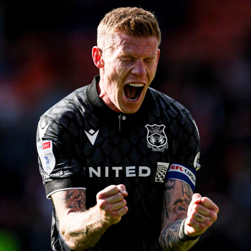 FOS's tweet photo. Wrexham's storybook run continues, and the club is now just one promotion from the Premier League.

The jump to the second tier, though, comes with "mind-blowing" costs, as expectations and salaries grow higher than Ryan Reynolds and Rob McElhenney's club has ever experienced.