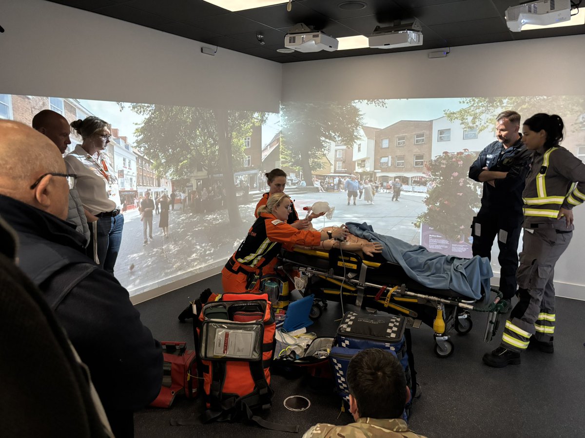 This weekend was all about Royal British <a href="/PoppyLegion/">Royal British Legion</a>. Had the pleasure to host Brampton branch for a tour of <a href="/Magpas_Charity/">Magpas Air Ambulance</a> Air Ambulance &amp; on Sunday representing HM The Kings <a href="/Lord_Lt_Cambs/">Julie Spence, Lord Lieutenant Cambridgeshire</a> at Huntington branch, where I got to present Tony his 45th year of volunteering badge!