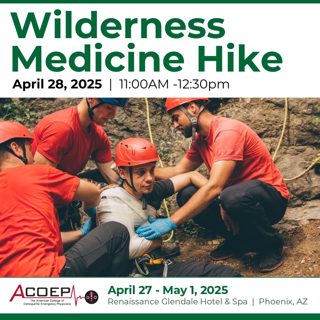 ACOEP (@acoep) on Twitter photo 🚨#ACOEP teams up with <a href="/PHXFire/">Phoenix Fire Dept.</a> for a Wilderness Medicine Hike at Camelback Mountain as part of its SS25 ed program EM residents + students will train on trauma care, heat stroke, snake bites & more—right on the trail.
#WildernessMedicine #EMDocs #CamelbackMountain #PhoenixFire 🚨#ACOEP teams up with <a href="/PHXFire/">Phoenix Fire Dept.</a> for a Wilderness Medicine Hike at Camelback Mountain as part of its SS25 ed program EM residents + students will train on trauma care, heat stroke, snake bites & more—right on the trail.
#WildernessMedicine #EMDocs #CamelbackMountain #PhoenixFire