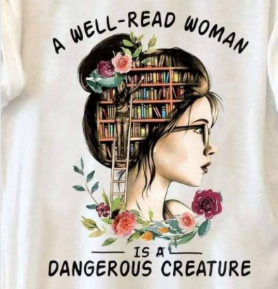 L_WASYL's tweet photo. INSPIRATIONAL QUOTE: A well read woman is a dangerous creature. I feel that a well-read woman loves to read, one who loses herself in book after book — world after world. #LMWasylciw #read #books #wellread #worldofliterature https://t.co/WbV1dLTj70