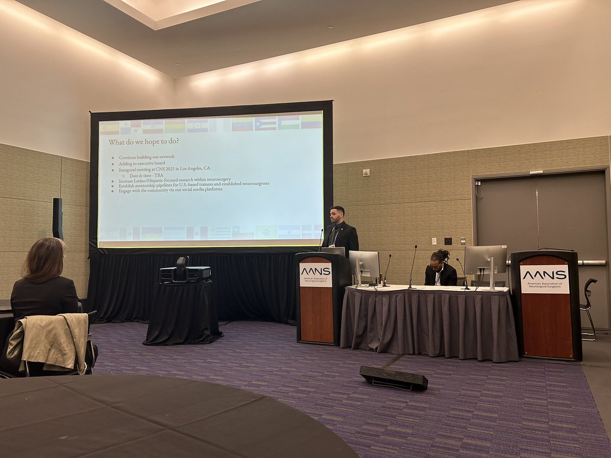 Latinos in Neurosurgery (@latinxnsgy) on Twitter photo Incredibly grateful for the invite to the <a href="/AANSDiversity/">AANS Diversity Committee</a> meeting to discuss our organization and meet with other individuals invested in optimizing care for diverse patient populations. #AANS2025 Incredibly grateful for the invite to the <a href="/AANSDiversity/">AANS Diversity Committee</a> meeting to discuss our organization and meet with other individuals invested in optimizing care for diverse patient populations. #AANS2025