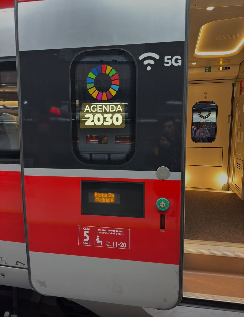 We’re officially in the “rolling electricity blackout” phase of Agenda 2030. 

Of course Spain would be where it begins since they LITERALLY have Agenda 2030 plastered all over their trains.

I took this in 2023 and was in utter shock.