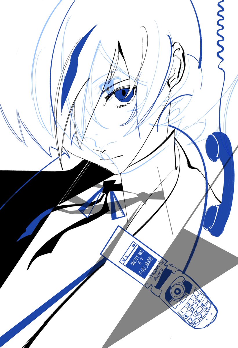 signal blue

#Persona3 #persona #ペルソナ3