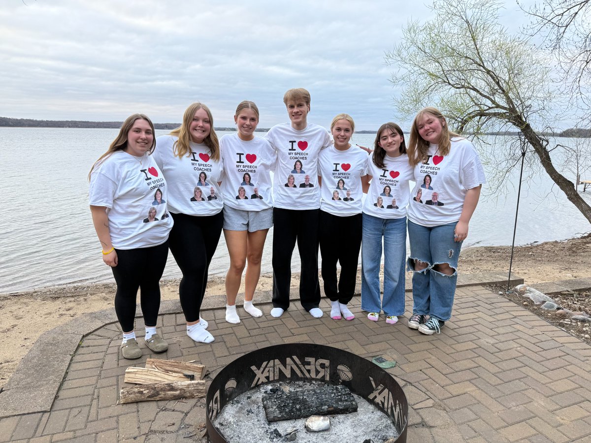 It was a special weekend for these five seniors to celebrate with each other and their coaches at state speech this past weekend. Five qualifiers is the most that Annandale has sent to state in team history!

Also, HUGE congrats goes to Cami Moon for taking 3rd place in Poetry!