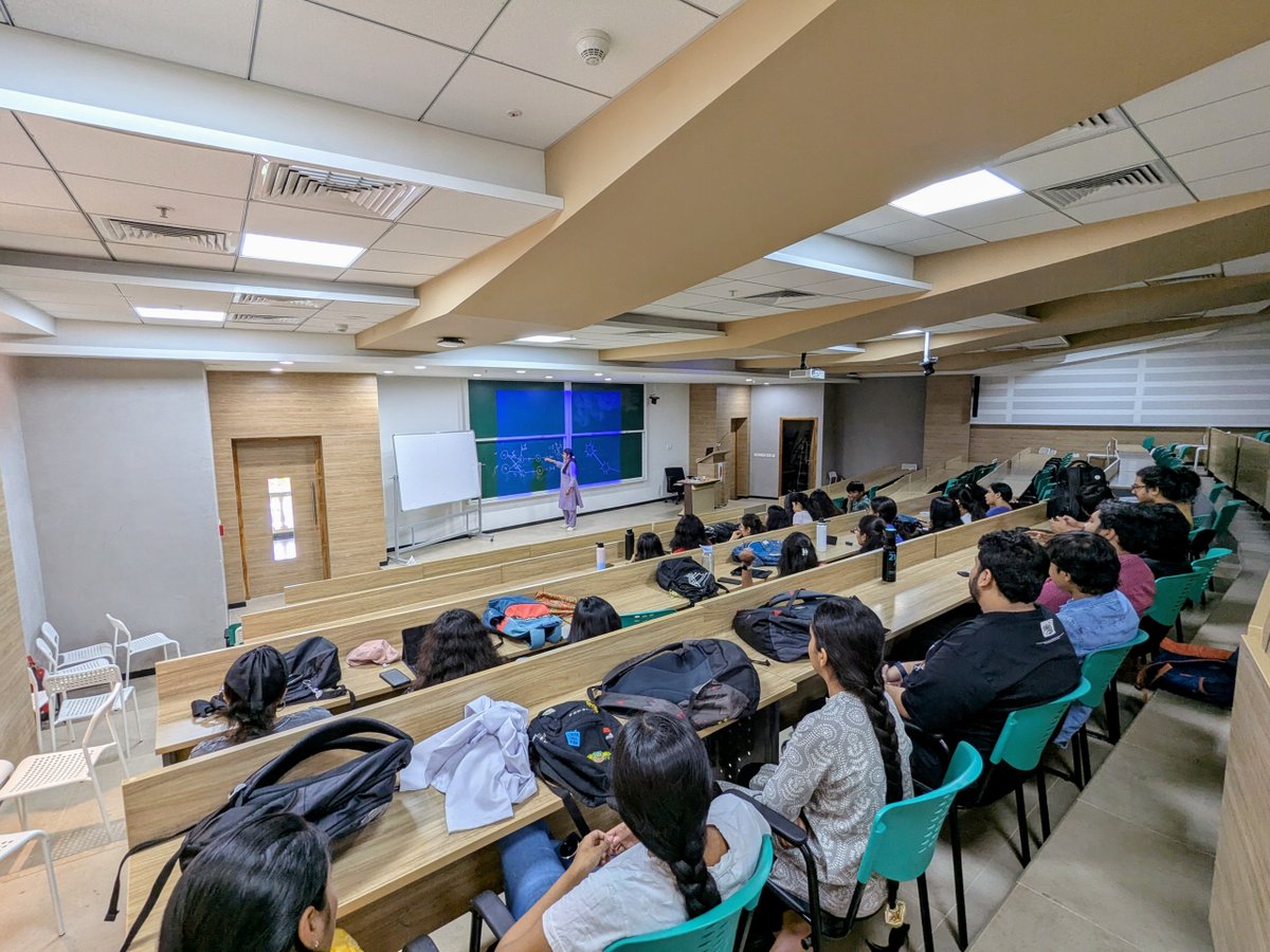 Mahindra University Centre for Life Sciences (@cls4mu) on Twitter photo Hosted Dr. Nikita Saxena from <a href="/IITKgp/">IIT Kharagpur๐ฎ๐ณ</a>. Biotechnology students had an enriching experience delving deep into The application of AI/ML in biomanufacturing biologics. Her insightful lectures sparked engaging discussion & provided invaluable perspectives on future of biomanufacturing Hosted Dr. Nikita Saxena from <a href="/IITKgp/">IIT Kharagpur๐ฎ๐ณ</a>. Biotechnology students had an enriching experience delving deep into The application of AI/ML in biomanufacturing biologics. Her insightful lectures sparked engaging discussion & provided invaluable perspectives on future of biomanufacturing