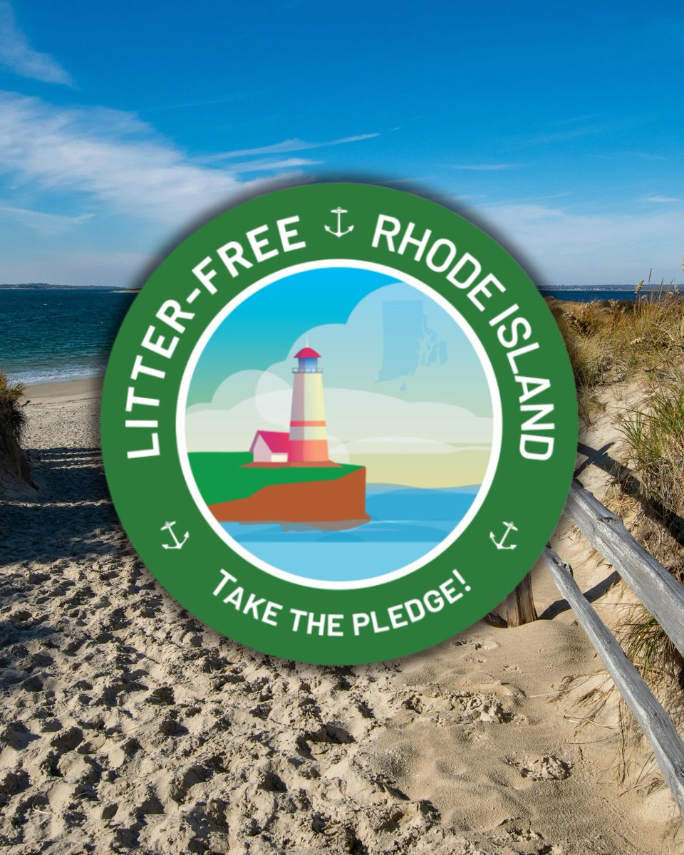 Let's Keep Rhody Litter-Free! Take the pledge at LitterFree.RI.gov

#savethebayri @GovDanMckee <a href="/RhodeIslandDEM/">Rhode Island Dept of Environmental Management</a>