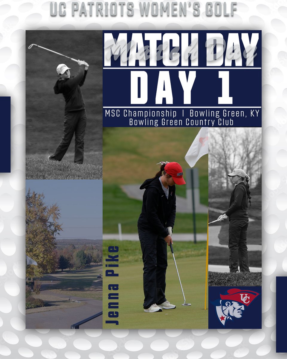 The Patriots hit the links to compete in the Mid-South Conference Championship today.  They'll play 36 holes in Bowling Green, KY  #OneBigTeam

M📈- shorturl.at/TM2tz
W📈- shorturl.at/3vShq