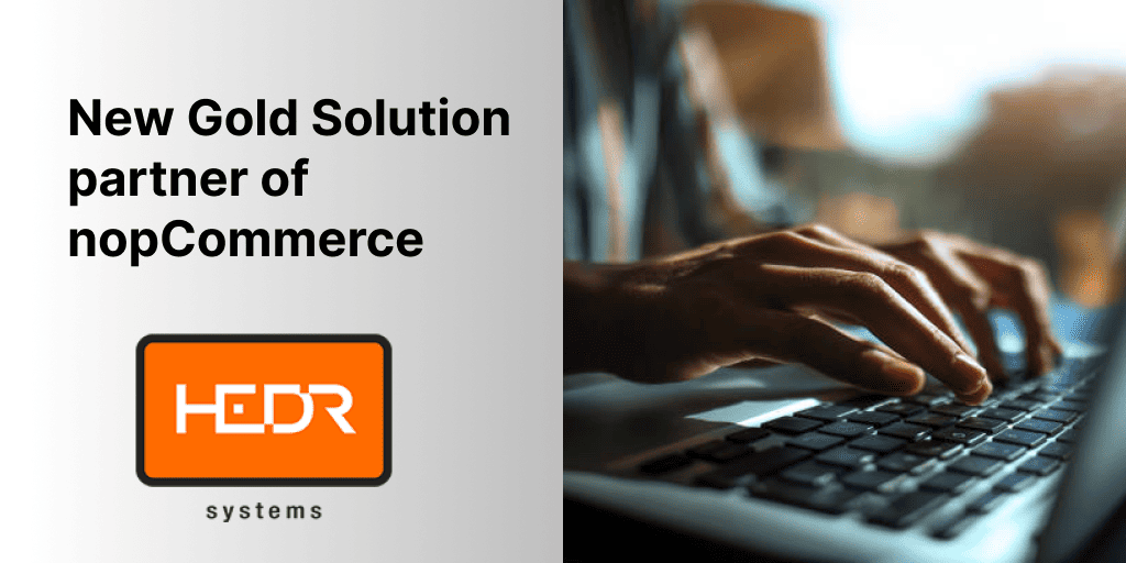 Excited to welcome HEDR Systems as our new Gold Solution Partner! 🎉

They have 10+ years in B2B e-commerce and deep expertise in nopCommerce, ERP integrations, and custom development. Visit the partner page to learn more: nopcommerce.com/hedr-systems-s…