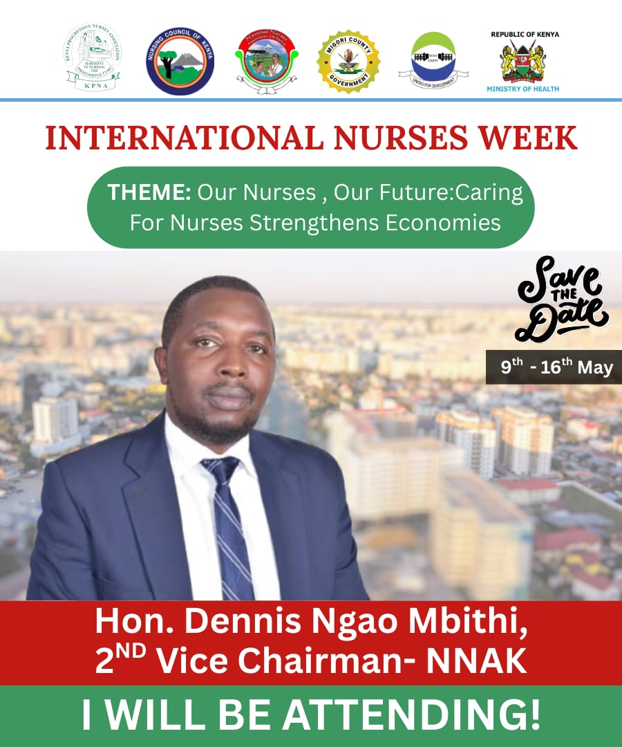 nnakenya's tweet image. You shouldn&apos;t miss this...

Join us as we celebrate International Nurses Week. Honoring our nurses.
#NursesWeekCelebration
#caringforthecommunity