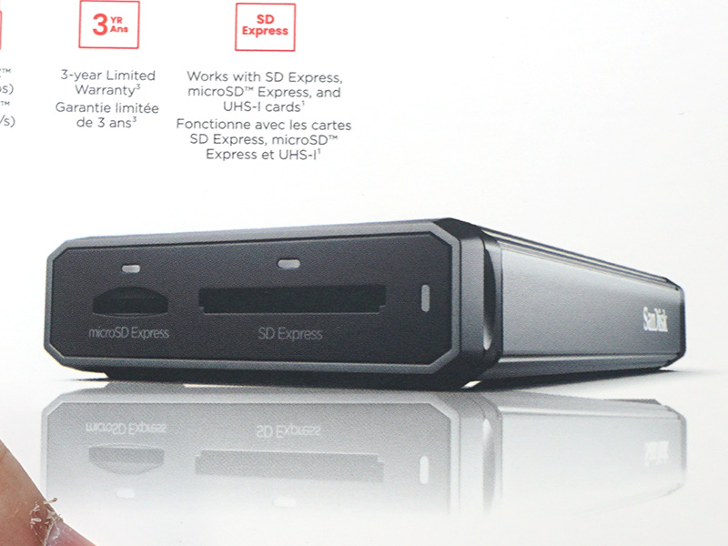 watch_akiba's tweet image. 【今日の人気記事】更新：話題のmicroSD Expressに対応したカードリーダーがSanDiskから akiba-pc.watch.impress.co.jp/docs/news/news… #SanDisk #microSDExpress